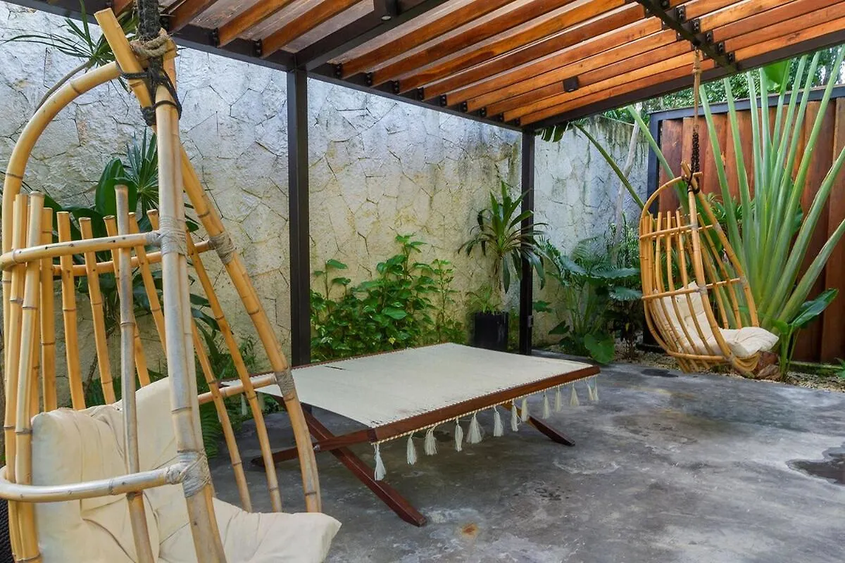 Boho Chic Apartment & Pool 图卢姆 墨西哥